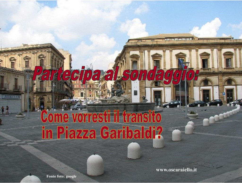 Foto sondaggio Piazza Garibaldi